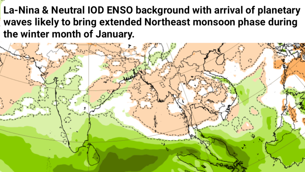 Farmers in Tamil Nadu will be hampered by extended monsoon and abnormal heavy rains.